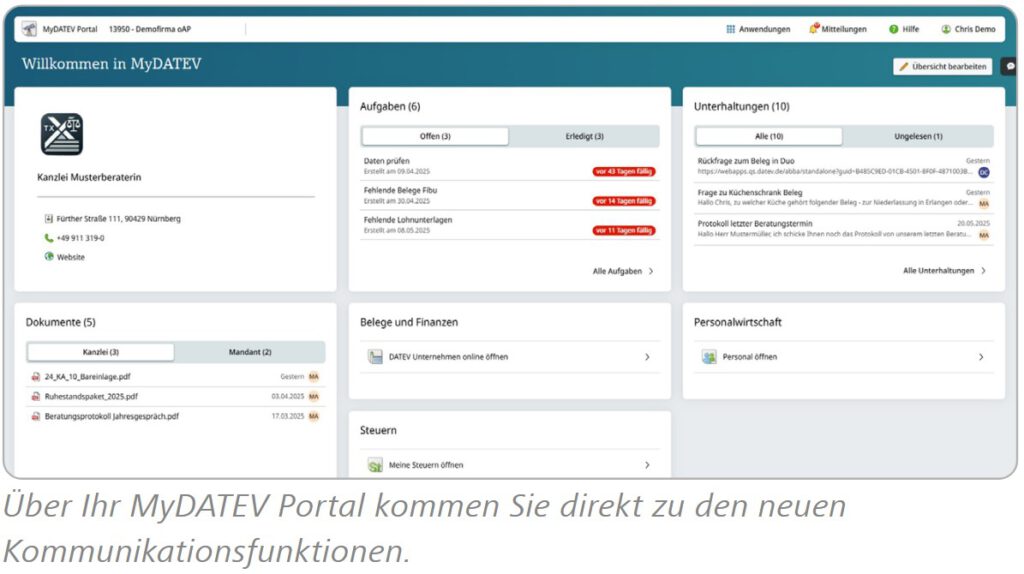 MyDatev Portal